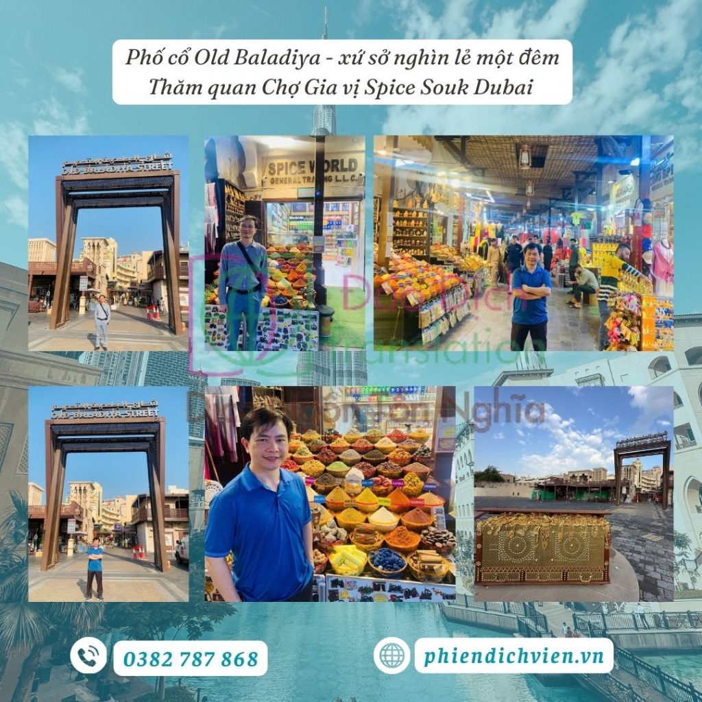 huong dan vien tu tuc dubai city tour