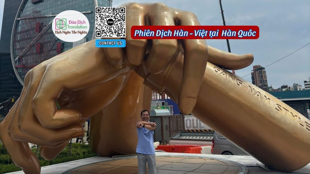 doan cong tac hao hung check in ben bieu tuong van hoa toan cau gangnam style