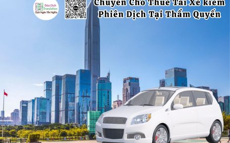 tai xe kiem phien dich tieng trung tai tham quyen