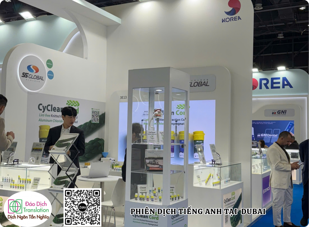 trien lam tại DUbai