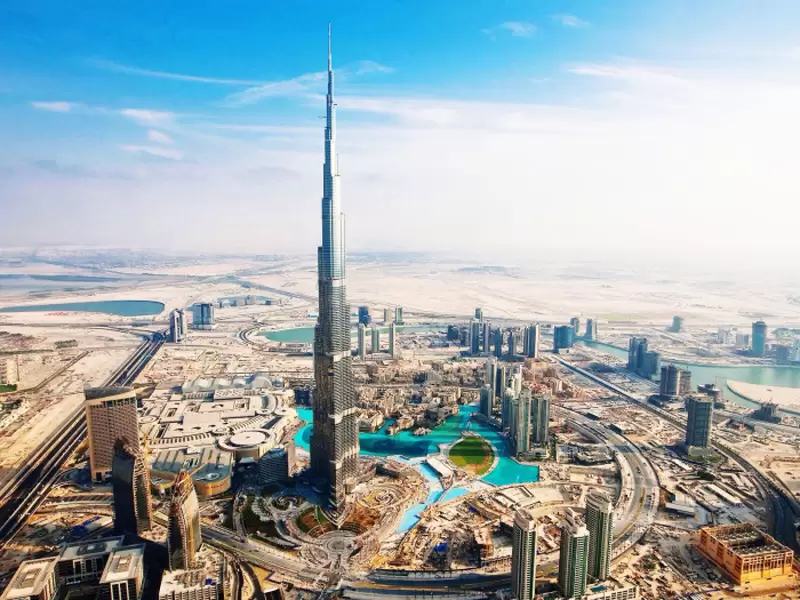 Thap Burj Khalifa - Tòa nhà cao nhất Thế giới
