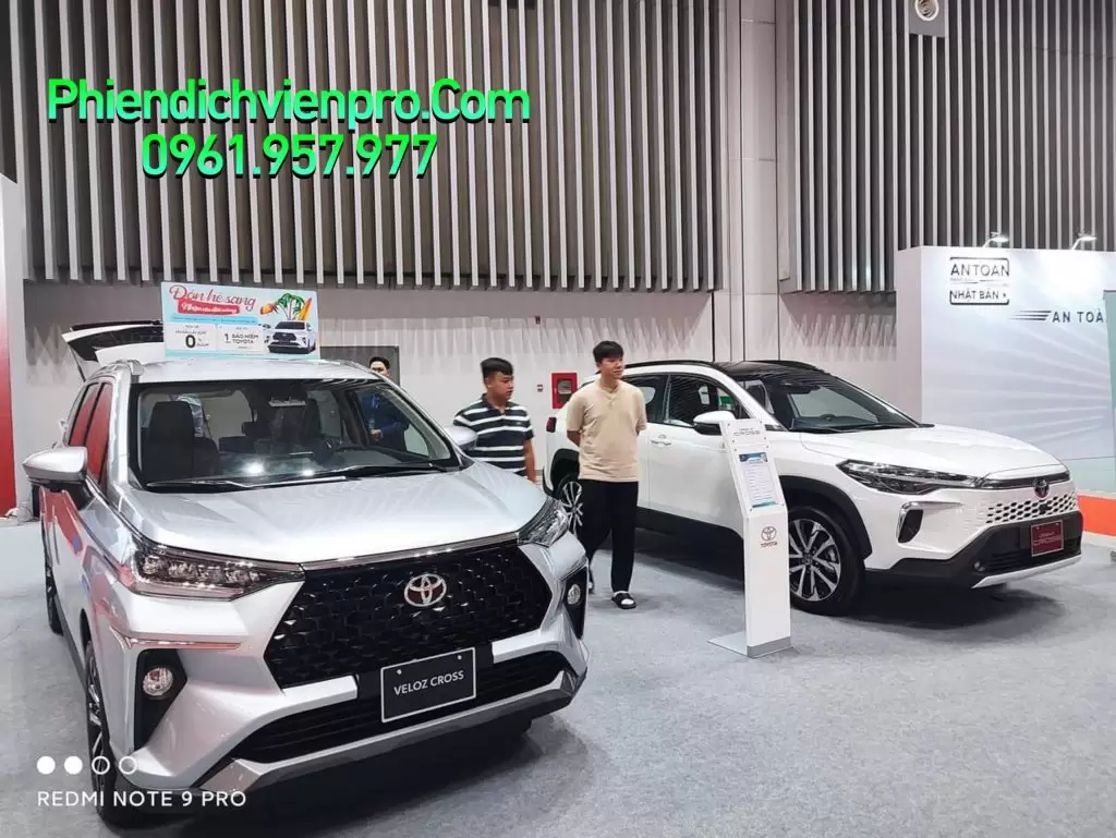Xe nguyen chiec - san pham trung bay tại Trien lam