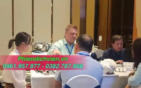 phiên dịch tiếng anh tại triển lãm giao thương