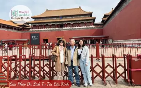 đoàn 3 khách du lịch tự túc bắc kinh