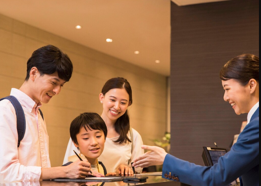 check in khach san tai nhat ban