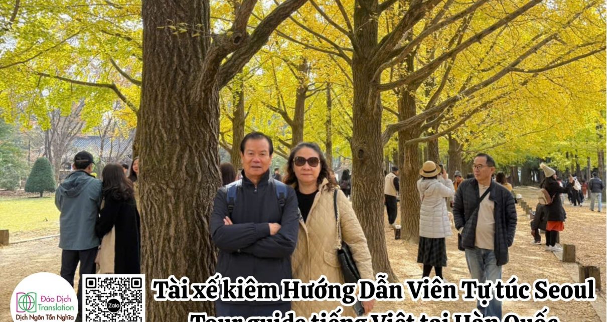 tai xe kiem tour guide tai seoul