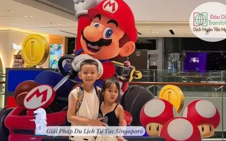 2 khách check in sinagpore
